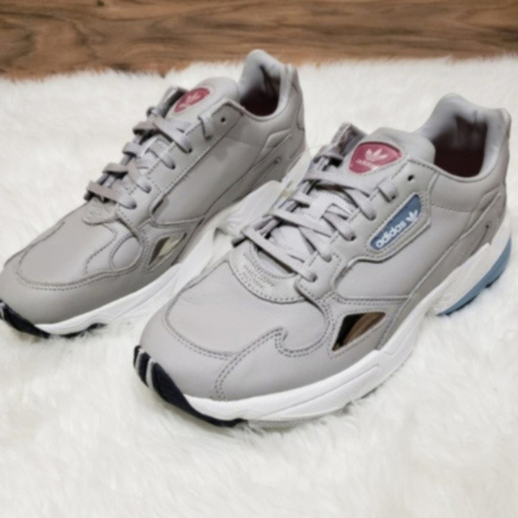 adidas Shoes - New Adidas Falcon Grey Chunky Sneakers